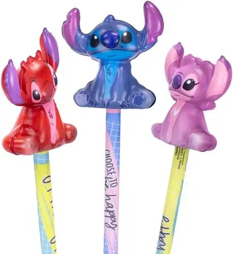 Disney Lilo & Stitch Squishy Bleistiftaufsatz – 5,5 cm, 18 Stück sortiert - Kleingeschenke-Paradies.de