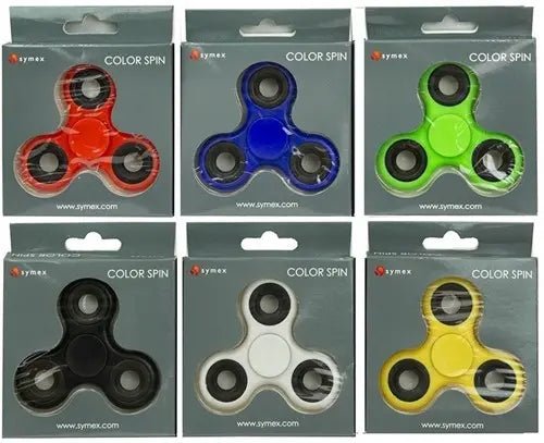 Dinotoys Handspinner Color Spin 24 Stück| Fidget Spinner 7,5cm - Kleingeschenke-Paradies.de