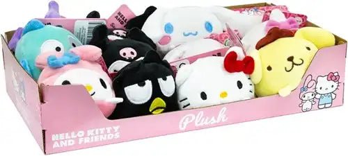 Sanrio Hello Kitty Plüsch Beansies 12 Stück in 9 Arten | Mini-Kuscheltier 8cm - Kleingeschenke-Paradies.de