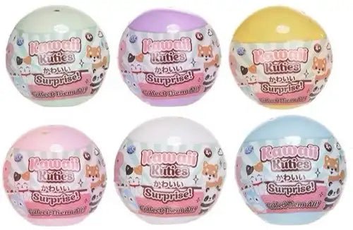 12er Display Kawaii Kuties Capsule 50 mm – 6-fach sortiert - Kleingeschenke-Paradies.de