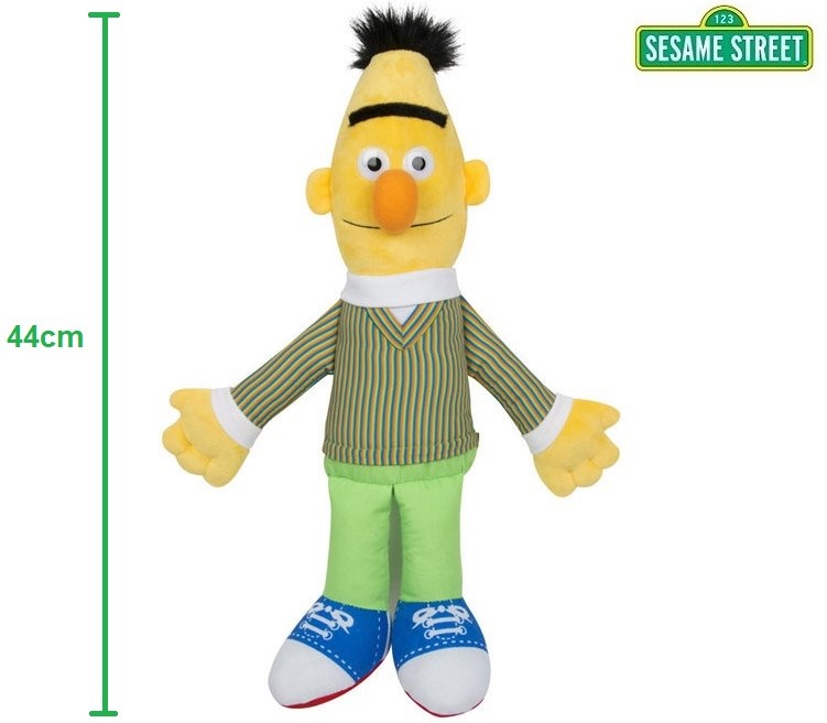 Sesamstraße Bert Plüschfigur | Kuscheltier 30/44cm