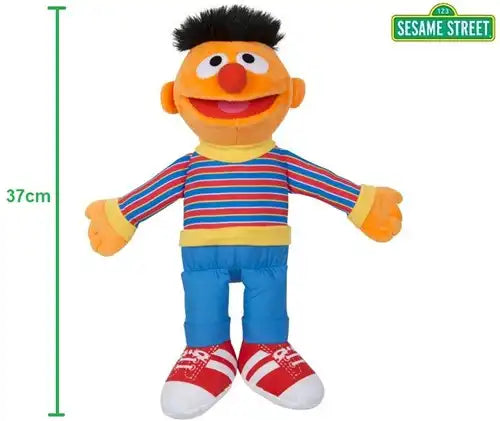 Sesamstraße Ernie Plüschfigur | Kuscheltier 28/37cm