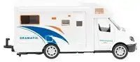 METAL Camper mit Anhänger & Schneescooter – Pullback Fahrzeug-Set - Kleingeschenke-Paradies.de