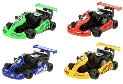Toi-Toys Kunststoff-Rennautos 12 Teilig | Robustes Spielzeugauto