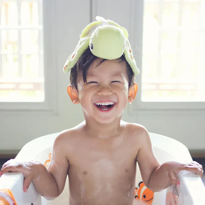 SoapSox Baby & Kleinkind SoapSox Badeschwamm Schildkröte – weicher Waschfreund mit Seifenfach | ab 0 Jahren