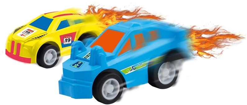 Toi-Toys Turbo Racers Surprise Egg 36 Stück | Auto mit Rückzugsmotor in Kapsel