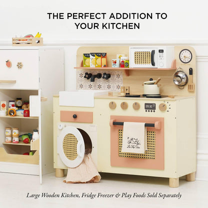 Spielzeug Opa Le Toy Van Wooden Pasta Play Set "Organic" | Girls & Boys Wooden Food Role Play Toy - Suitable for Children from 2 Years
