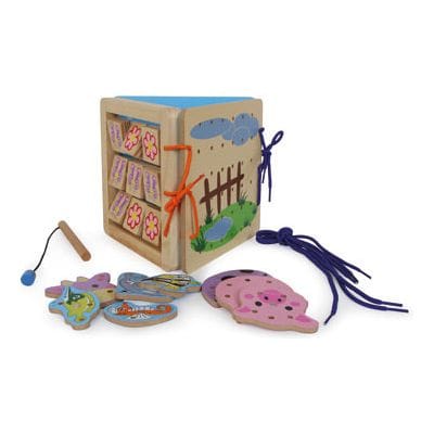 small foot by Legler Baby & Kleinkind small foot Angelspiel Motorik Dreifach Spaß ab 2 Jahren