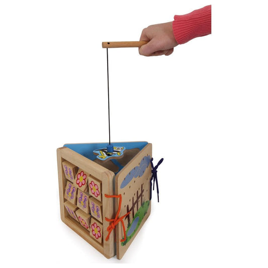 small foot by Legler Baby & Kleinkind small foot Angelspiel Motorik Dreifach Spaß ab 2 Jahren