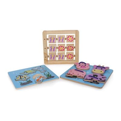 small foot by Legler Baby & Kleinkind small foot Angelspiel Motorik Dreifach Spaß ab 2 Jahren
