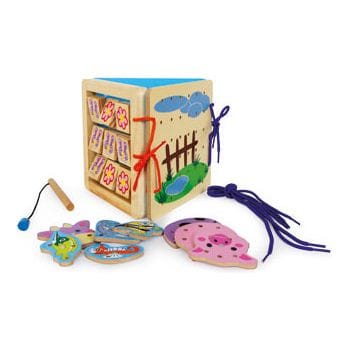 small foot by Legler Baby & Kleinkind small foot Angelspiel Motorik Dreifach Spaß ab 2 Jahren