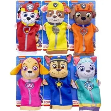 Nickelodeon Baby & Kleinkind Paw Patrol Plüsch Handpuppe, 6-fach sortiert, 14x26,5cm