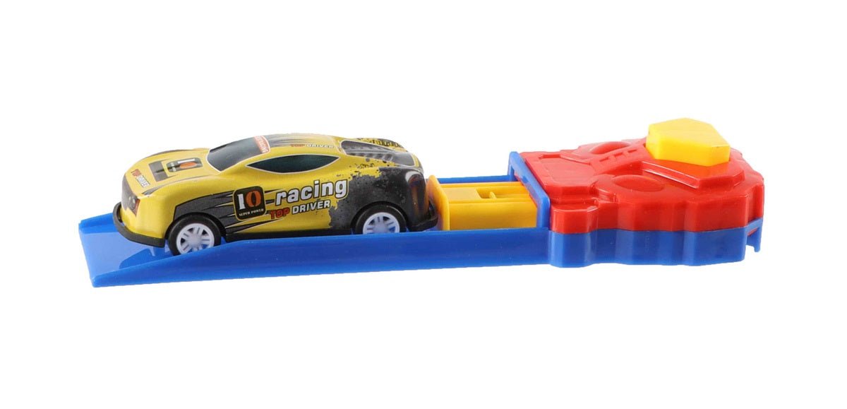 3 getrennte Auto-Abschuss-Sets – 12 Metallautos und 3 Starter - Kleingeschenke-Paradies.de