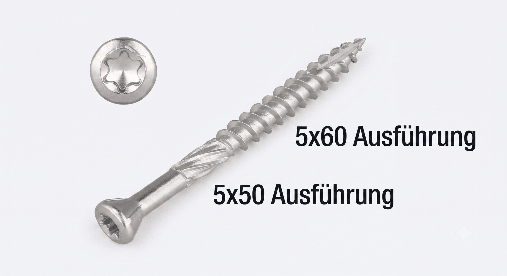 Edelstahl C1 Premium Schrauben-Sortiment EXTRA kleiner Kopf Sortimentskasten 610 TeiligProfi-Qualität für Heimwerker Handwerker 515 Teilig mit 4 Bit - Kleingeschenke-Paradies.de