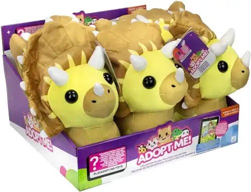 Adopt Me! Collector Plüsch Triceratops 20 cm – Display mit 6 Stück - Kleingeschenke-Paradies.de
