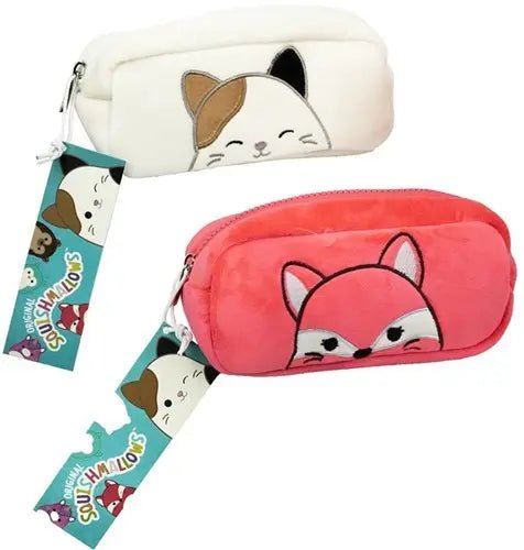 6er Set Squishmallows Federmäppchen 19,5 cm – 4-fach sortiert - Kleingeschenke-Paradies.de