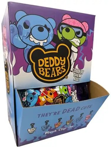 18 Stück Deddy Bears Plüsch Bagclips im Blindbag – Display mit 18 Überraschungstüten - Kleingeschenke-Paradies.de