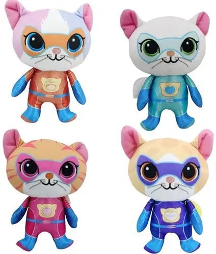 Disney Junior Super Kitties Plüschkatzen 18 cm – sortiert im 6er Display - Kleingeschenke-Paradies.de