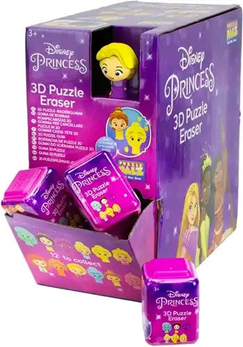Disney Princess Scented Puzzle Palz 30 Teilig| 3D-Radiergummi mit Duft