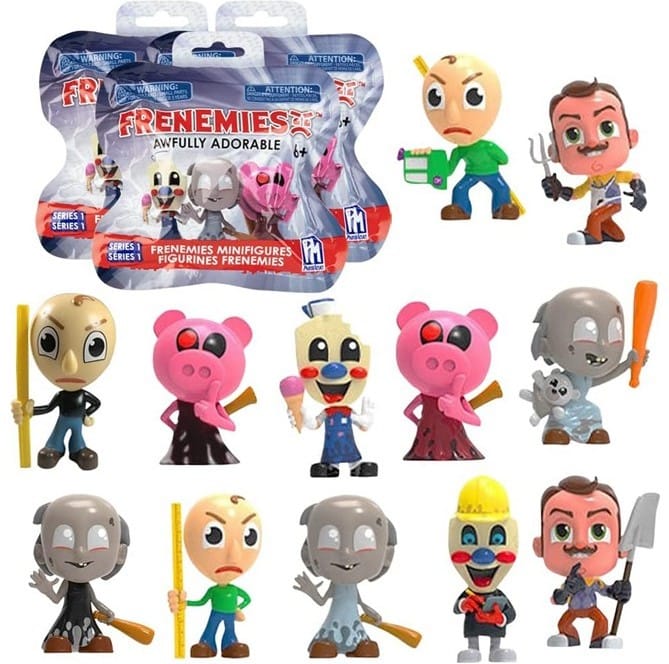 Dinotoys Frenemies Mini-Figuren Blindbag 24 Teilig | Überraschungs-Sammelfigur