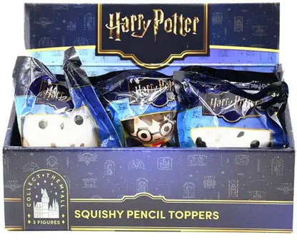 Harry Potter Squishy Pencil Topper 12 Stück | Knautschbarer Bleistiftaufsatz