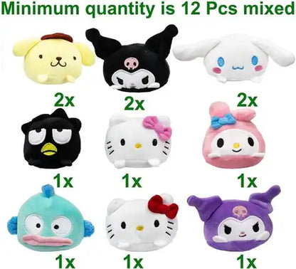 Sanrio Hello Kitty Plüsch Beansies 12 Stück in 9 Arten | Mini-Kuscheltier 8cm
