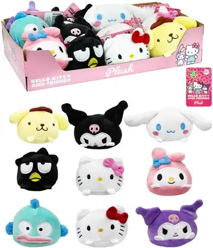 Sanrio Hello Kitty Plüsch Beansies 12 Stück in 9 Arten | Mini-Kuscheltier 8cm