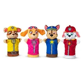 Nickelodeon Baby & Kleinkind Paw Patrol Plüsch Handpuppe, 6-fach sortiert, 14x26,5cm