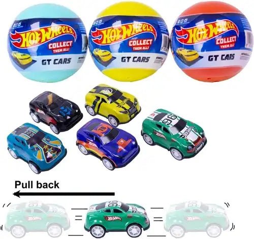 Hot Wheels GT-Autos Überraschungskapsel 20 Stück| Mini-Rennwagen 65mm - Kleingeschenke-Paradies.de