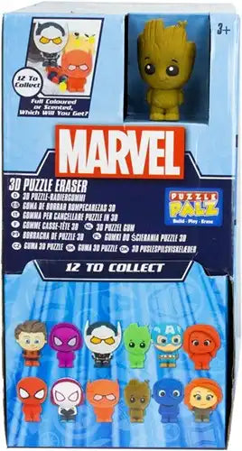 Marvel Scented Puzzle Palz 30 teilig| 3D-Radiergummi mit Duft