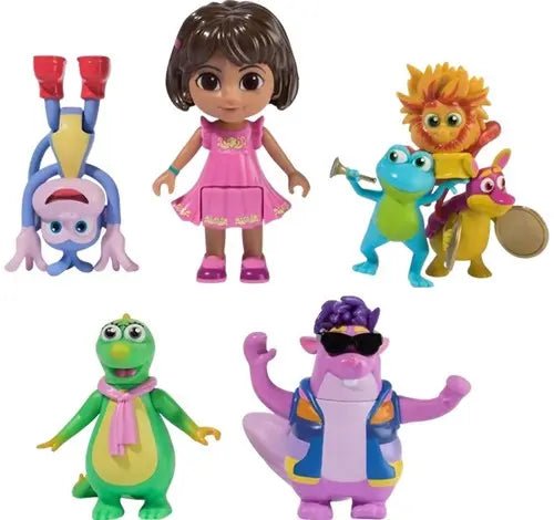 Dora Fantastic Friends Gift Pack – 5 Figuren à 9 cm ab 3 Jahren - Kleingeschenke-Paradies.de