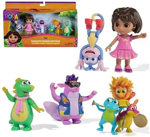 Dora Fantastic Friends Gift Pack – 5 Figuren à 9 cm ab 3 Jahren - Kleingeschenke-Paradies.de