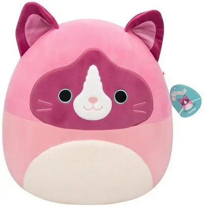 Squishmallows Herbie die Schneekatze 30 cm | Jazwares Plüschfigur | Spielzeug-Opa - Kleingeschenke-Paradies.de