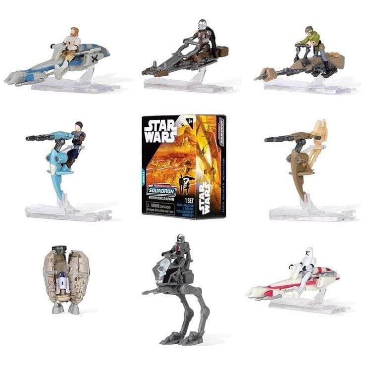 Jazwares Baby & Kleinkind Star Wars Micro Galaxy Serie 2 – Display mit 12 Mystery Packs ab 4 Jahren