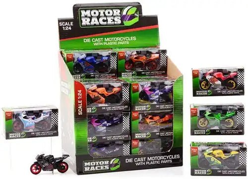 Super Bike Motor Set 1:24, 24er Set - Kleingeschenke-Paradies.de