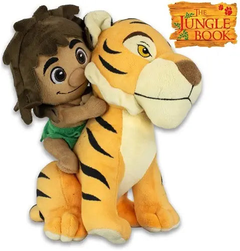 Disney Das Dschungelbuch Plüschfigur (5700556) | Mowgli & Shere Khan 25cm